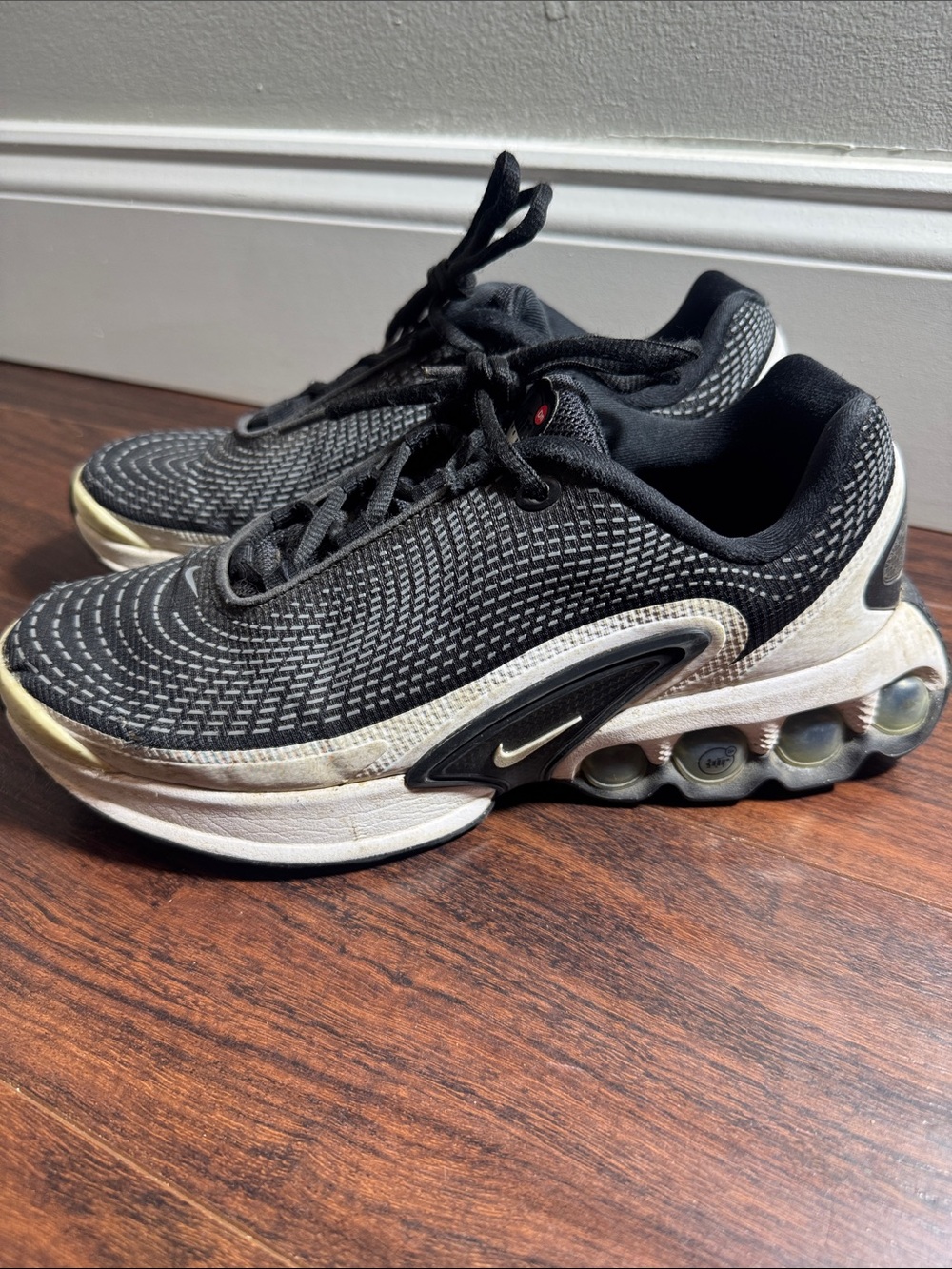 Nike Air Max Kids Black and White Sneakers